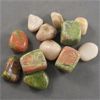 Image 1 : Lot of Polished Unakite & Pink Amethyst 