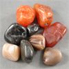 Image 2 : Lot of Polished Carnelian, Onyx & Peach Moonstone Specimens