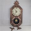 Image 1 : Vintage Syroco Clock & Set of 2 Hummingbirds