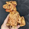 Image 2 : Set of 4 Vintage Chalkware Dogs