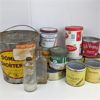 Image 1 : Lot of Mixed Vintage Tins