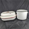 Image 2 : Set of 3 Enamel Ware