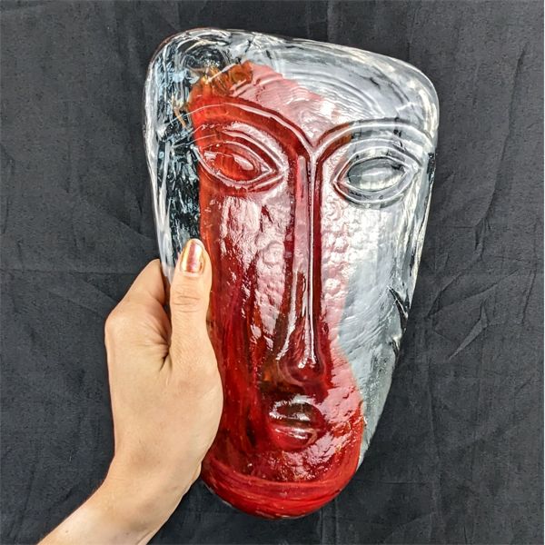 Sky Dreamer Glass Mask by Gabriel & Rodolfo Jaramillo Bros MCM Art