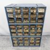 Image 1 : Hardware Bin Cabinet with Various Hardware