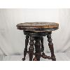 Image 5 : Antique Non Rising Claw Foot Piano Stool 16" Tall