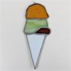 Image 2 : Hangable Stained Glass Ice Cream Cone