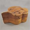 Image 3 : Wood Puzzle Box - Dolphins - Treasure Box