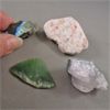 Image 3 : Lot of Various Gemstones - Aqua Blue Fluorite, Labradorite, Nephrite Jade, Sunstone, Quartz