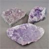 Image 1 : Set of 3 Amethyst Crystal Clusters 