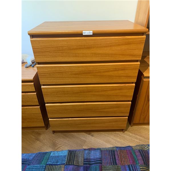Dresser 5 Drawer 33L X 20D X 45T