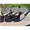 Image 2 : Patio Set ,Four Rocking Chairs, And Three End Tables Made By Tropitone  - 50 Inches In Diameter