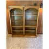 Image 1 : Two Wood Bookshelf - 75T x 16D x 32W