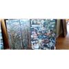 Image 1 : City Scape by A.P Cummings & Oil Canvas Art 3ft by 27.5W