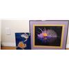 Image 1 : Sea Creature Themed Crabs On Ceramic Tile, And Framed Skeleton Print