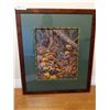 Image 1 : Chris Forrest "Quail Resting" Print with A Beautiful Frame