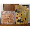 Image 1 : Kristen Broten, "Napoli 1" Abstract On Canvas, A.P Cummings Abstract on Board