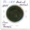 Image 2 : 1844 Province of Canada, bannk of Montreal half penny token