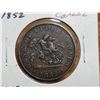 Image 3 : 1852 Bank of Upper Canada half penny token - PC5B2
