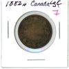 Image 1 : 1882H Canadian large cent