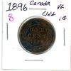Image 1 : 1896 Canadian large cent coin