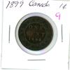 Image 1 : 1899 Canadian large cent coin