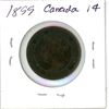 Image 2 : 1899 Canadian large cent coin