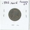 Image 2 : 1926 Canadian 5 cent coin - near 6