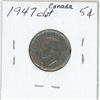 Image 2 : 1947 Canadian 5 cent coin - Dot