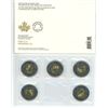 Image 2 : 1917-2017 Canadian "Vimy Ridge" 2 dollar coin set - 5pk
