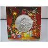 Image 1 : 2013 CANADIAN  .9999 SILVER $20 MINT COIN - SANTA CLAUS with Folder