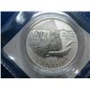 Image 2 : 2013 CANADIAN  .9999 SILVER $20 MINT COIN - WHALE & ICEBERG with Folder