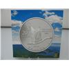 Image 1 : 2014 CANADIAN .9999 SILVER $20 MINT COIN - CANADA GOOSE IN FLIGHT with Folder