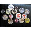 Image 2 : LOT of NHL MINI MUGS  & NUMEROUS NHL PINBACK BUTTONS