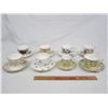 Image 1 : 8 Cups and Saucers Royal Vale, Colclough etc.