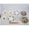 Image 1 : 8 Vintage Decorator Plates