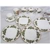 Image 2 : Large Lot of Poinsette Christmas China