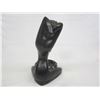 Image 2 : vintage ash tray of nude black woman - 10" tall