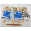 Image 2 : 4 porcelain dolls