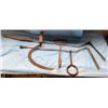 Image 2 : Metal Bale Hooks, Grass Wipes & Hand Scythe