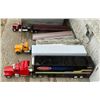Image 2 : 3 Toy Semis  & 6 Trailers: Tankers, Flatbed, Dry Van