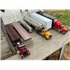 Image 3 : 3 Toy Semis  & 6 Trailers: Tankers, Flatbed, Dry Van