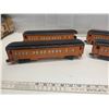 Image 2 : 4 Lionel O Guage Passenger Cars Nothing broken- All wheels and hitches good shape