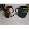 Image 3 : 509. Mino ware Japan owl themed pair of mugs