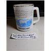 Image 3 : 526. Pine Point NWT federal glass, milk glass mug