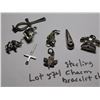 Image 3 : 574. sterling silver charm bracelet charms