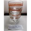 Image 1 : 613. scarce set of 4 federal glass mandala pattern nappy pedestal dessert bowls