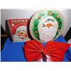 Image 1 : 642. Santa wall hanging and book