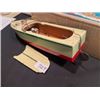 Image 3 : 12" Wooden Boat 1950's Battery Operated