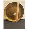 Image 1 : 12" Round Brass Tray