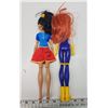 Image 3 : Supergirl & Batgirl matel toy dolls